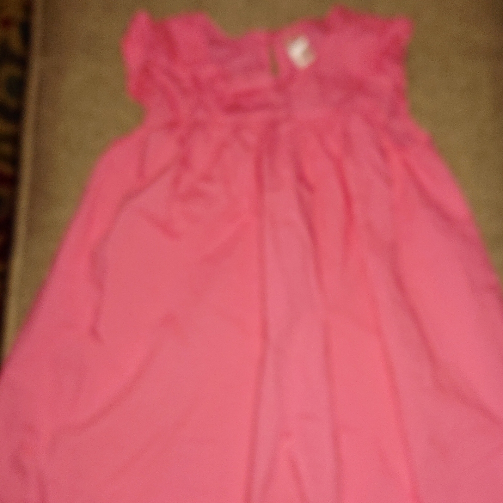 Girls pink dress